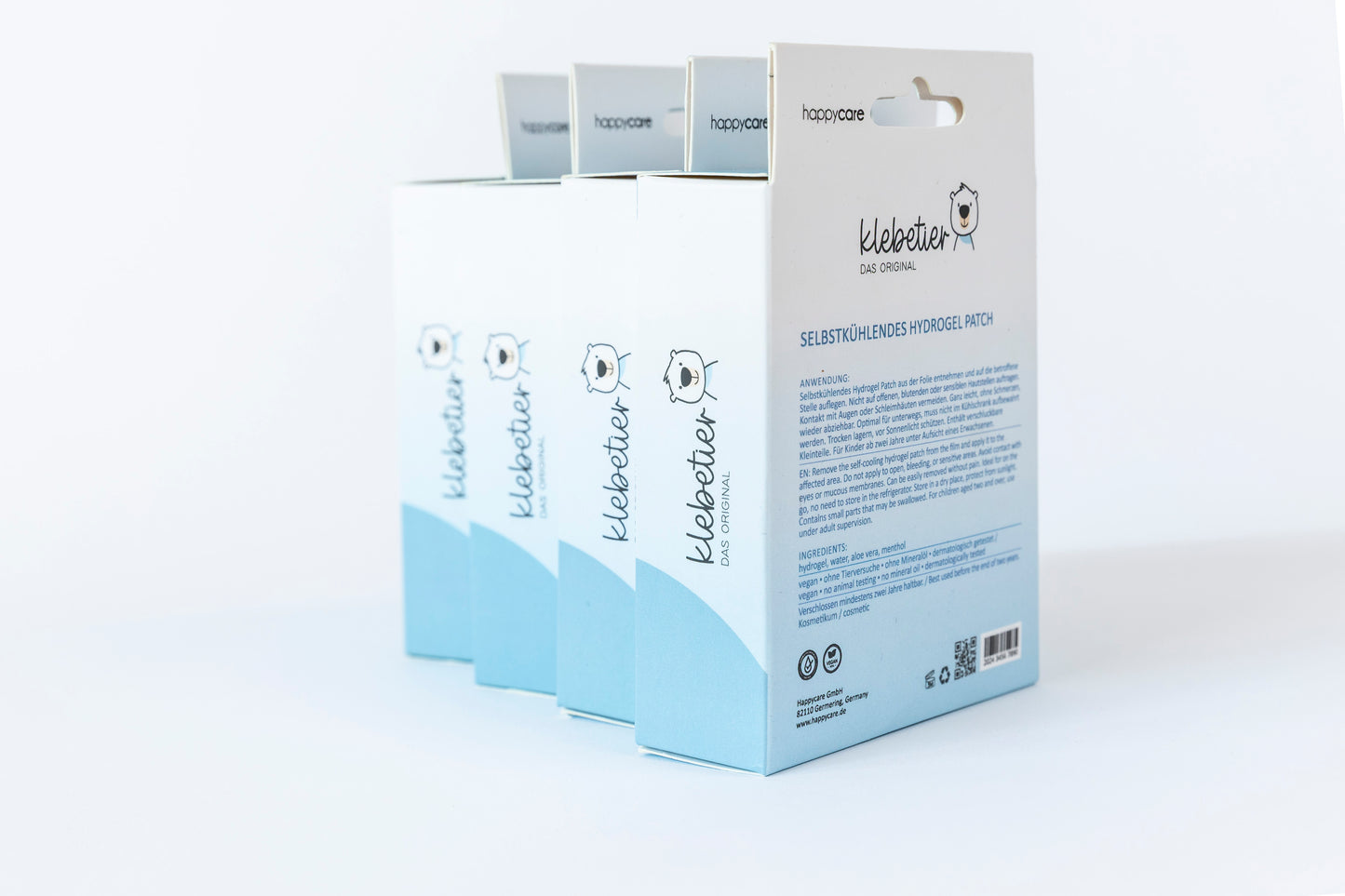 Selbstkühlendes Hydrogel Pflaster 4 Verpackungen
