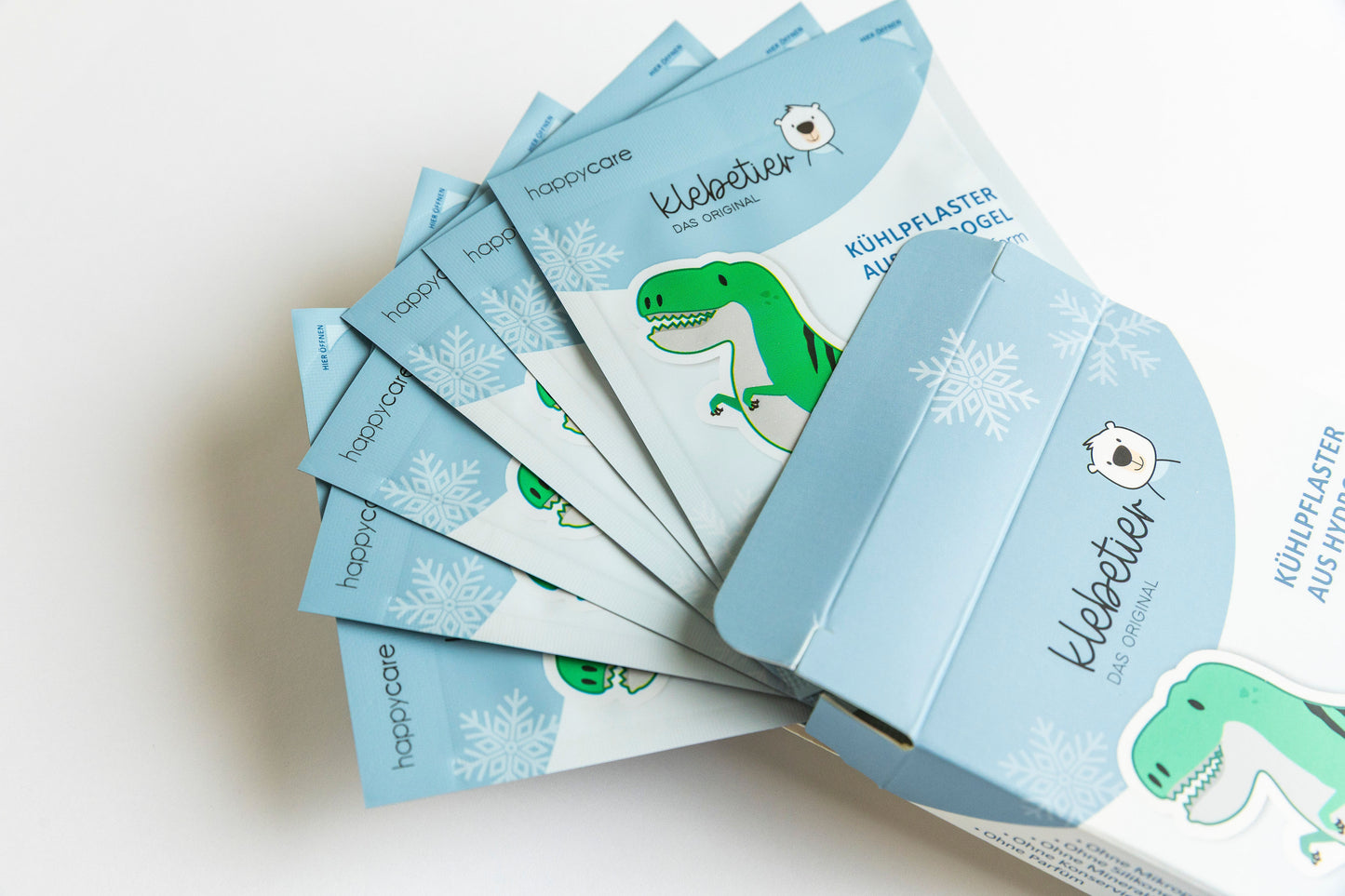 Klebetier Kühlpflaster